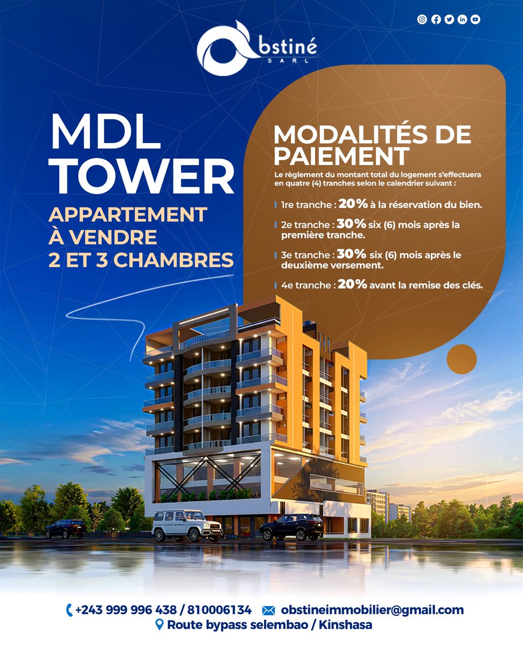 Immeuble MDL Mongafula